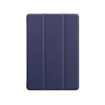 Θήκη Βιβλίο - Σιλικόνη Flip Cover για Huawei MediaPad M3 Lite (10.1") - Μπλέ Σκούρο
