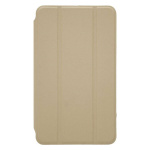 Θήκη Βιβλίο - Σιλικόνη Flip Cover για Samsung Galaxy Tab E 9.6" T560/T561 - Χρυσό