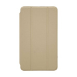 Θήκη Βιβλίο - Σιλικόνη Flip Cover για Huawei MediaPad M5 Lite (10") - Χρυσό