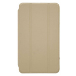 Θήκη Βιβλίο - Σιλικόνη Flip Cover για Samsung Galaxy Tab A 7.0 2016 T285/T280 - Χρυσό