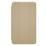 Θήκη Βιβλίο - Σιλικόνη Flip Cover για Samsung Galaxy Tab A 9.7'' T551 - Χρυσό