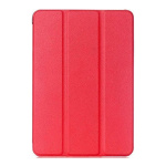 Θήκη Βιβλίο - Σιλικόνη Flip Cover για Samsung Galaxy Tab E 9.6'' T560/Τ561 - Κόκκινο