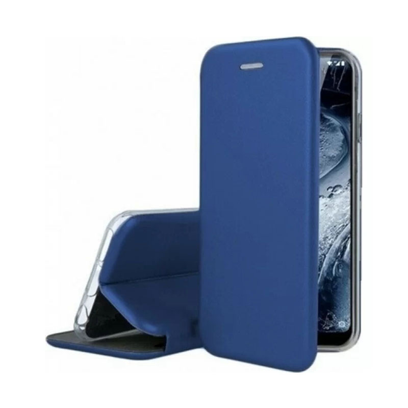 Untitled-1 Oem Θήκη Βιβλίο Smart Magnet Elegance για Xiaomi Note 11S 5G/Poco M4 Pro 5G/Redmi Note 11T 5G - Μπλέ - Image 1