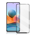 5D Full Cover Προστασία Οθόνης Tempered Glass 9H Black για Xiaomi Redmi Note 10 Pro