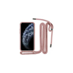 OEM Back Cover Σιλικόνης με Λουράκι για Samsung Galaxy A52S/A52 5G - Ρόζ