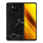 Marble Black - Xiaomi Poco X3 NFC/X3 Pro θήκη + Δώρο Ring Holder