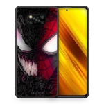 PopArt SpiderVenom - Xiaomi Poco X3 NFC/X3 Pro θήκη + Δώρο Ring Holder