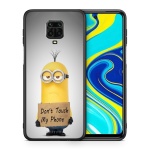 Text Minion – Xiaomi Redmi Note 9S/9 Pro/9 Pro Max θήκη + Δώρο Ring Holder