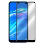 Προστασία Οθόνης Tempered Glass 9H/5D Full Glue Full Cover 0.3mm για Huawei Y7 2019/Y7 PRIME 2019/Y7 PRO - Μαύρο