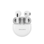 Awei T17 Mini Strong Bass Bluetooth 5.0 touch control Earphones with charging case 'Aσπρο
