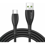 Awei USB 2.0 Cable USB-C male – USB-A male Μαύρο 1m (CL-115T)