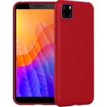 OEM Θήκη Σιλικόνης Soft TPU Back Cover για Huawei Y5P - Κόκκινο