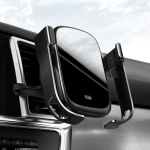 Baseus Βάση Κινητού Αυτοκινήτου Bracket Air Vent Holder Qi Charger με Ρυθμιζόμενα Άγκιστρα και Ασύρματη Φόρτιση - Image 3