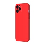 OEM Θήκη Σιλικόνης Soft Back Cover Για iPhone 12 Pro Max - Κόκκινο