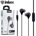 Inkax EP-12 In-ear Handsfree με Βύσμα 3.5mm Μαύρο