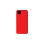 Θήκη Σιλικόνης για Huawei Y5P - Κόκκινο