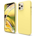 Θήκη Σιλικόνης για iPhone 12/12 Pro 6.1'' - Κίτρινο
