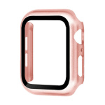 Tempered Glass Case Apple watch 44mm Pink-Gold