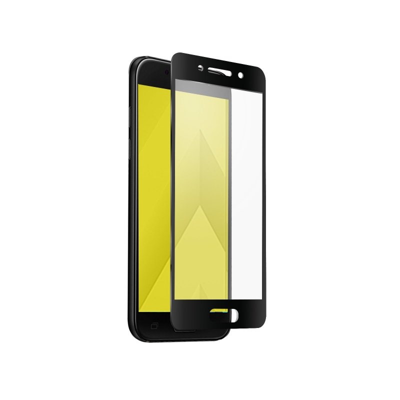 full-cover-glass-screen-protector-for-samsung-galaxy-a3-2017 Προστασία Οθόνης With Side Full Tempered Glass 9H για Samsung Galaxy A3 2017 (A320) - Μαύρο - Image 1