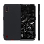 Θήκη Σιλικόνης Soft TPU Back Cover | Samsung A01 Μαύρο