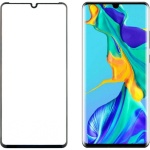 Προστασία Οθόνης Tempered Glass 9H/5D Full Glue Full Cover 0.3mm για Huawei P30 PRO - Μαύρο