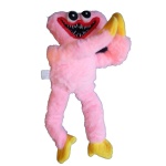 Huggy Wuggy Βελούδινη Κούκλα 40cm - Ροζ Απαλό