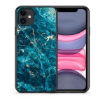 Marble Blue – iPhone 11 θήκη + Δώρο Ring Holder