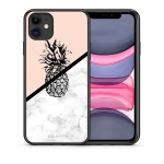 Marble Pineapple – iPhone 11 θήκη + Δώρο Ring Holder