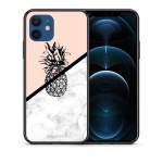 Marble Pineapple – iPhone 12/12 Pro θήκη + Δώρο Ring Holder