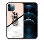 Marble Pineapple – iPhone 12 Pro Max θήκη + Δώρο Ring Holder