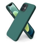 OEM Θήκη Σιλικόνης Soft TPU Back Cover | Iphone 12 Mini Πράσινο Σκούρο