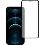 Προστασία Οθόνης Tempered Glass 9H Full Glue για Apple iPhone 13 Pro Max Μαύρο ΟΕΜ
