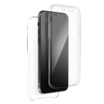 Θήκη Σιλικόνης Μπρος/Πίσω για iPhone 12/iPhone 12 Pro - Διάφανη
