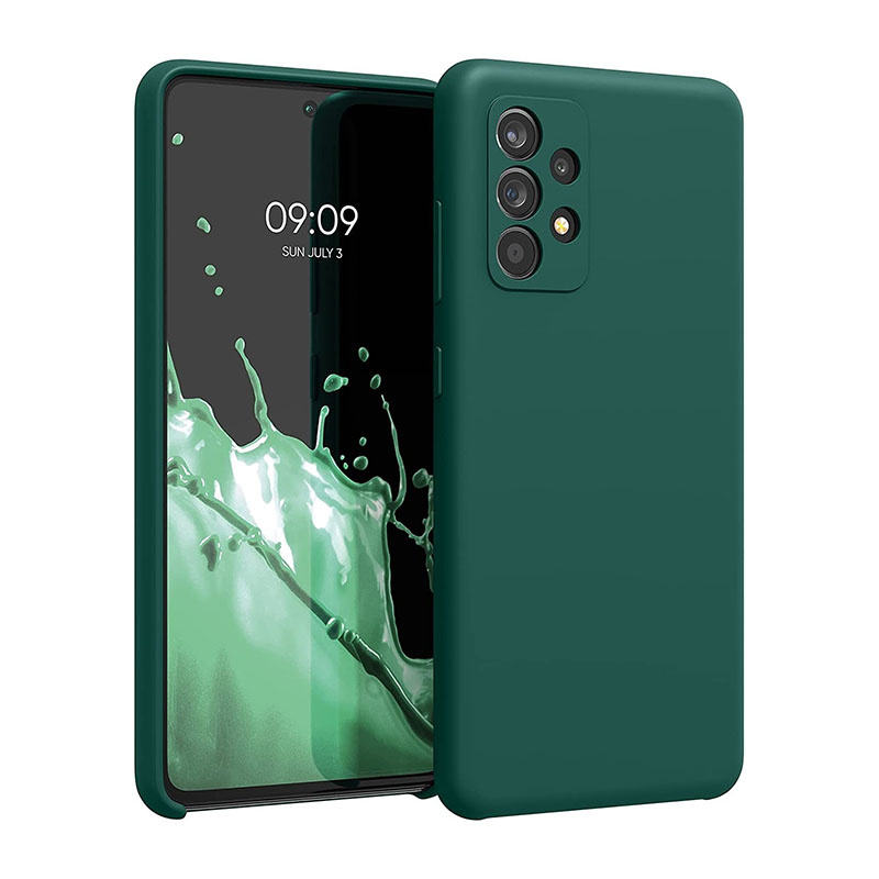 kw-mobile-thiki-silikonis-samsung-galaxy-a52-a52s-5g-soft-flexible-rubber-cover-turquoise-green Θήκη Σιλικόνης Soft TPU Back Cover για Samsung Galaxy A53 5G - Πράσινο - Image 1
