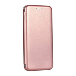 OEM Θήκη Βιβλίο Smart Magnet Elegance Για Samsung Galaxy S21 FE - Χρυσή-Ροζ