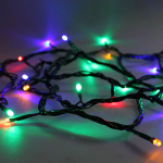 20 Διακοσμητικά Φωτάκια LED Μπαταρίας 1.9m - Πολύχρωμα
