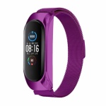 Λουράκι Μεταλλικό Λιλά (Mi Band 3/4)