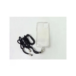 OEM Silicone Θήκη για Apple iPhone 13 Mini - Διάφανη Με Μαύρο Λουράκι