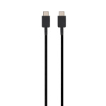 Earldom Regular USB 2.0 Cable USB-C male - USB-C male Μαύρο 1m (EC-070C)