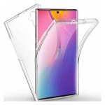 Θήκη Σιλικόνης Μπρος/Πίσω | Samsung Galaxy Note 10 Διάφανη