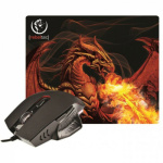 Rebeltec Red Dragon Gaming Ποντίκι & Mousepad