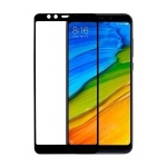 Προστασία Οθόνης Full Glue Tempered Glass 9D για Xiaomi Redmi 5 - Μαύρο