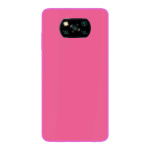 Θήκη Σιλικόνης Soft Back Cover Για Xiaomi Poco X3 - Ρόζ Κλειστό