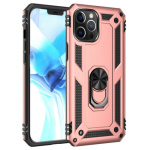 Θήκη Motomo Tough Armor With Ring για Apple iPhone 12 Pro Max - Ροζ Χρυσό