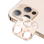 USAMS Camera Lens Glass iPhone 12 Pro 6.1'' Metal Czarny/Gold BH704J7703