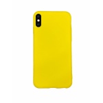 Θήκη Σιλικόνης για iPhone X/XS – Κίτρινη