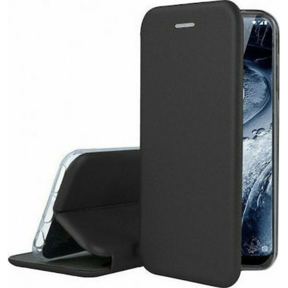 xlarge_20200825141519_elegance_book_mayro_redmi_9-1000x1000h OEM Θήκη Βιβλίο Smart Magnet Elegance για Apple (iPhone 11 Pro) 5.8'' – Χρώμα: Μαύρο - Image 1