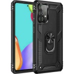 Θήκη Motomo Tough Armor With Ring για Samsung Galaxy A73 - Μαύρο