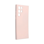 Θήκη Σιλικόνης Back Cover για Samsung Galaxy S22 Ultra - Ροζ