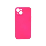 Θήκη Πλάτης Σιλικόνης Soft Back Cover για Apple Iphone 14 Plus Χρώμα: Φούξια
